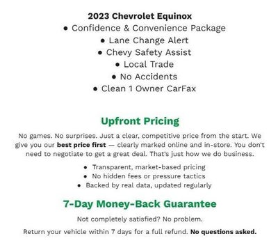 2023 Chevrolet Equinox AWD 4dr LT w/1LT