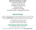 2024 Chevrolet Blazer AWD 4dr LT w/2LT