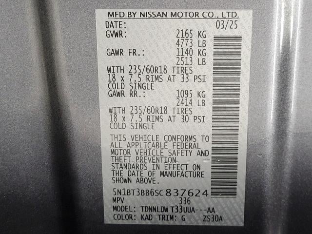 2025 Nissan Rogue AWD SV