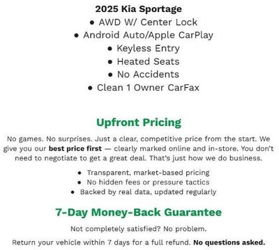 2025 Kia Sportage LX AWD
