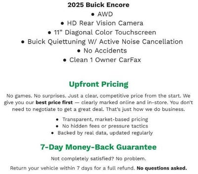 2025 Buick Encore GX AWD 4dr Preferred