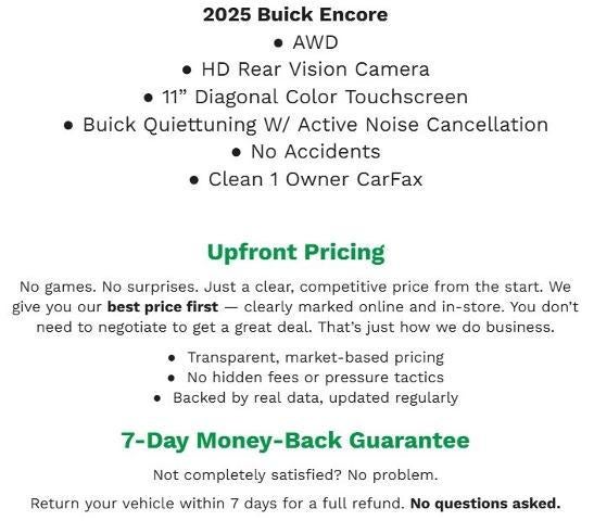 2025 Buick Encore GX AWD 4dr Preferred