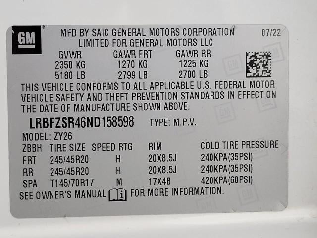 2022 Buick Envision AWD 4dr Avenir