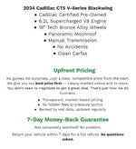 2024 Cadillac CT5-V 4dr Sdn Blackwing