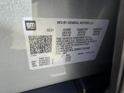 2024 GMC Yukon 4WD 4dr AT4