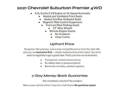 2021 Chevrolet Suburban 4WD 4dr Premier