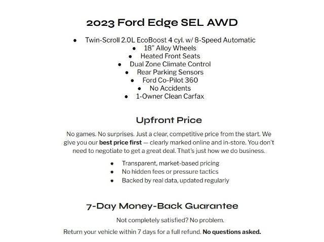 2023 Ford Edge SEL AWD