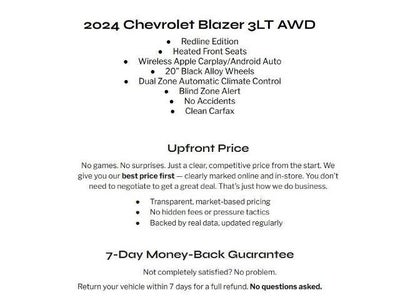 2024 Chevrolet Blazer AWD 4dr LT w/3LT