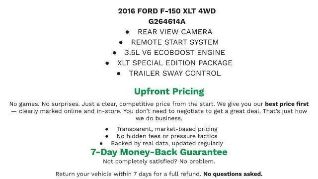 2016 Ford F-150 XLT
