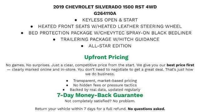 2019 Chevrolet Silverado 1500 RST