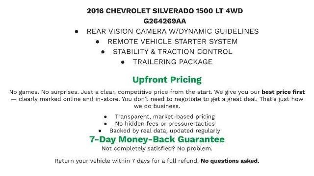 2016 Chevrolet Silverado 1500 LT