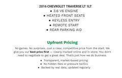 2016 Chevrolet Traverse LT
