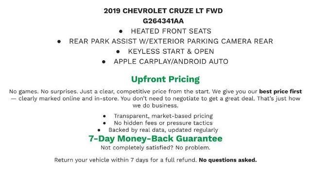 2019 Chevrolet Cruze LT