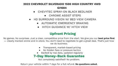 2022 Chevrolet Silverado 1500 High Country