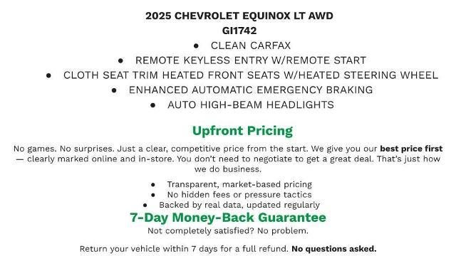 2025 Chevrolet Equinox LT