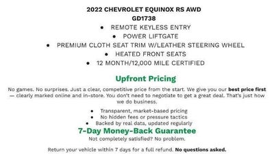 2022 Chevrolet Equinox RS