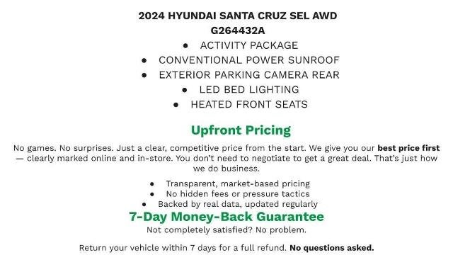 2024 Hyundai Santa Cruz SEL