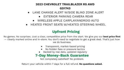 2023 Chevrolet Trailblazer RS