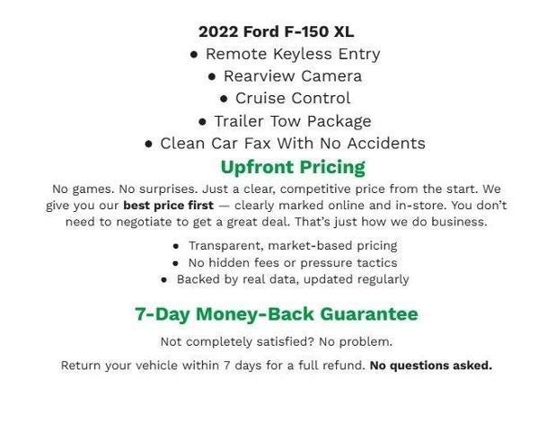 2022 Ford F-150 XL 4WD SuperCrew 5.5' Box