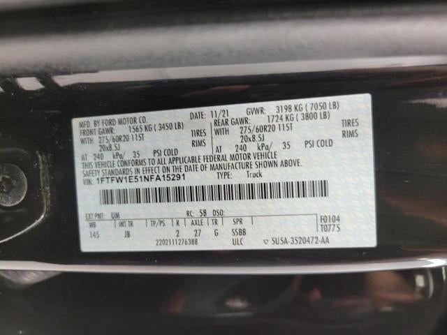 2022 Ford F-150 XL 4WD SuperCrew 5.5' Box