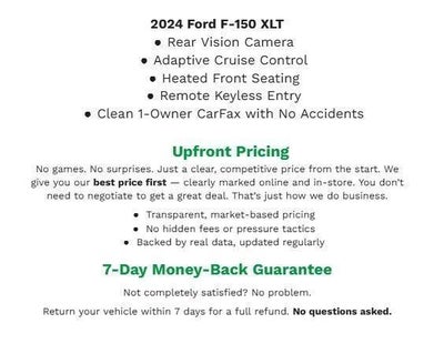 2024 Ford F-150 XLT 4WD SuperCrew 5.5' Box