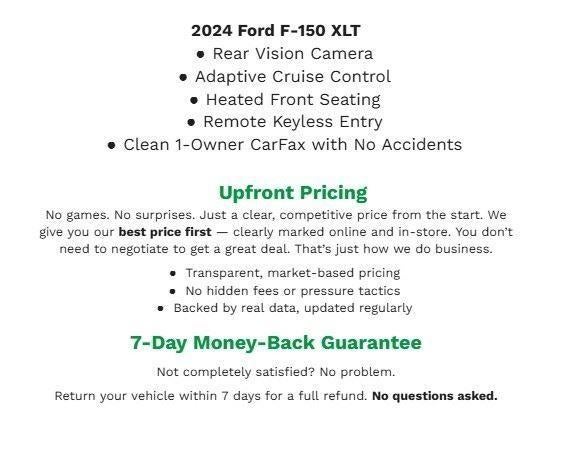 2024 Ford F-150 XLT 4WD SuperCrew 5.5' Box