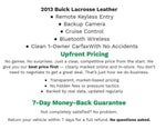 2013 Buick LaCrosse 4dr Sdn Leather FWD