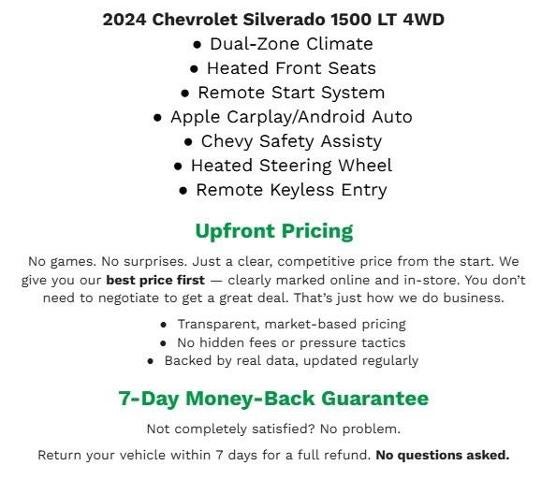 2024 Chevrolet Silverado 1500 4WD Crew Cab 147 LT w/2FL