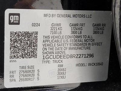 2024 Chevrolet Silverado 1500 4WD Crew Cab 147 RST