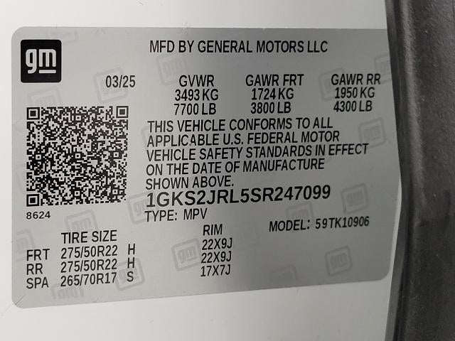 2025 GMC Yukon XL 4WD 4dr Denali