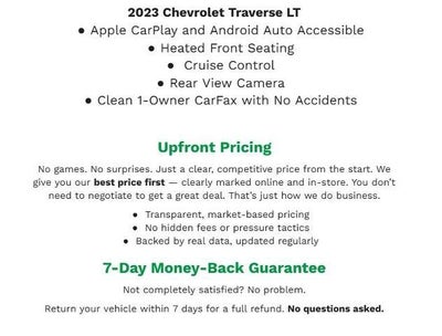 2023 Chevrolet Traverse AWD 4dr LT Cloth w/1LT