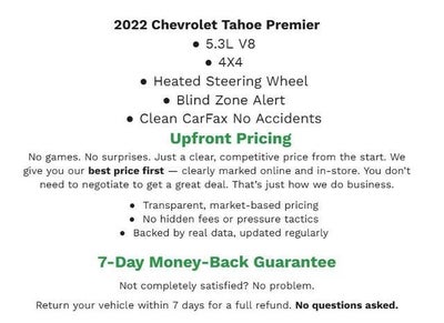 2022 Chevrolet Tahoe 4WD 4dr Premier