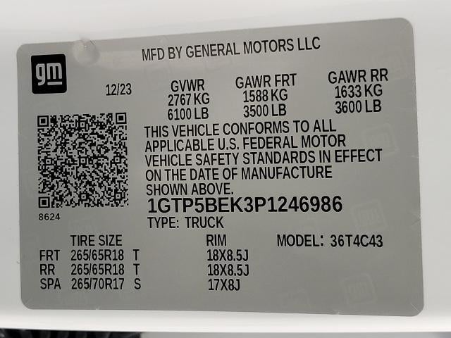 2023 GMC Canyon 2WD Crew Cab Elevation