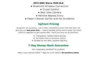 2014 GMC Sierra 1500 4WD Double Cab 143.5 SLE