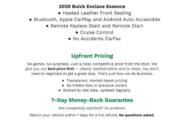 2020 Buick Enclave AWD 4dr Essence
