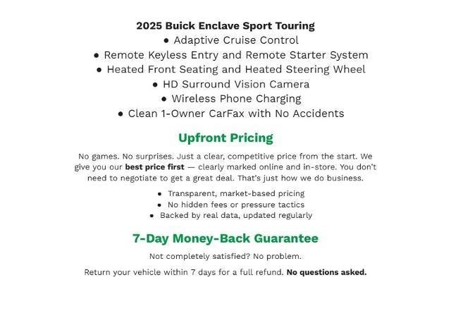 2025 Buick Enclave 4dr Sport Touring