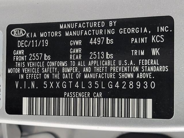 2020 Kia Optima LX Auto