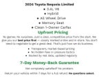 2024 Toyota Sequoia Limited 4WD