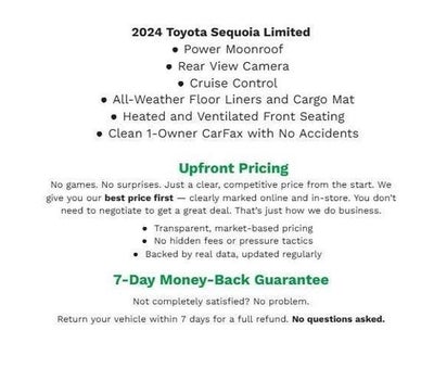 2024 Toyota Sequoia Limited 4WD