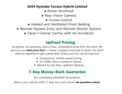 2024 Hyundai Tucson Hybrid Limited AWD