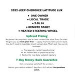 2022 Jeep Cherokee Latitude Lux