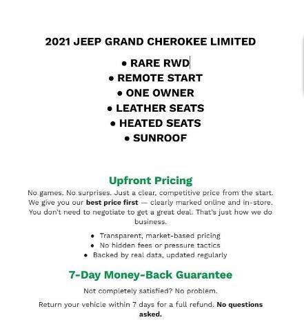 2021 Jeep Grand Cherokee Limited