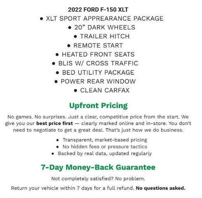 2022 Ford F-150 XL