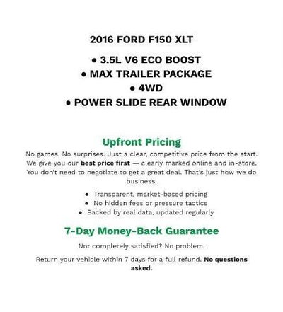 2016 Ford F-150 XLT