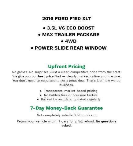 2016 Ford F-150 XLT