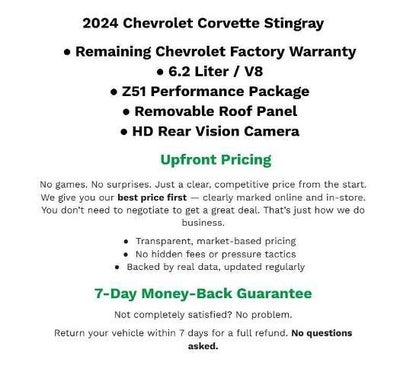 2024 Chevrolet Corvette Stingray 1LT