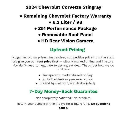 2024 Chevrolet Corvette Stingray 1LT