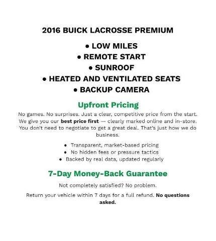 2016 Buick LaCrosse Premium II