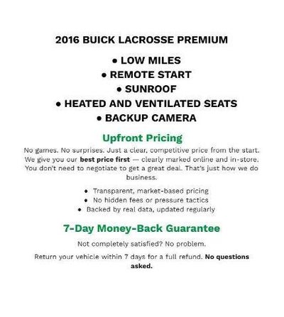 2016 Buick LaCrosse Premium II