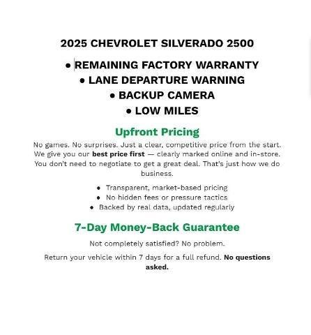 2025 Chevrolet Silverado 2500 HD WT